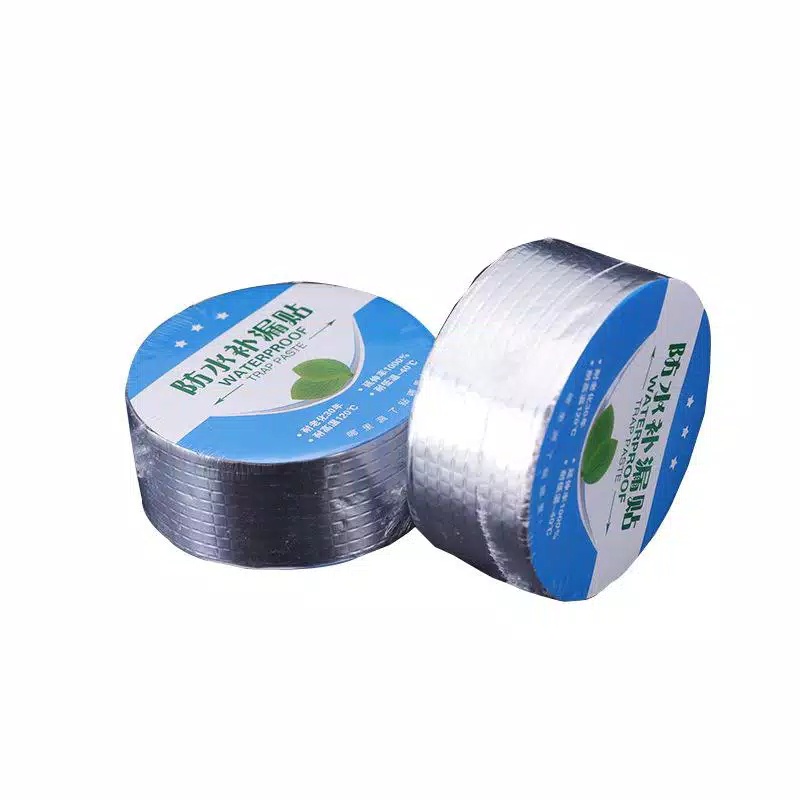 Lakban Tambal Atap Rumah Bocor Aluminium Foil Butyl Rubber Roof Tape Anti Panas