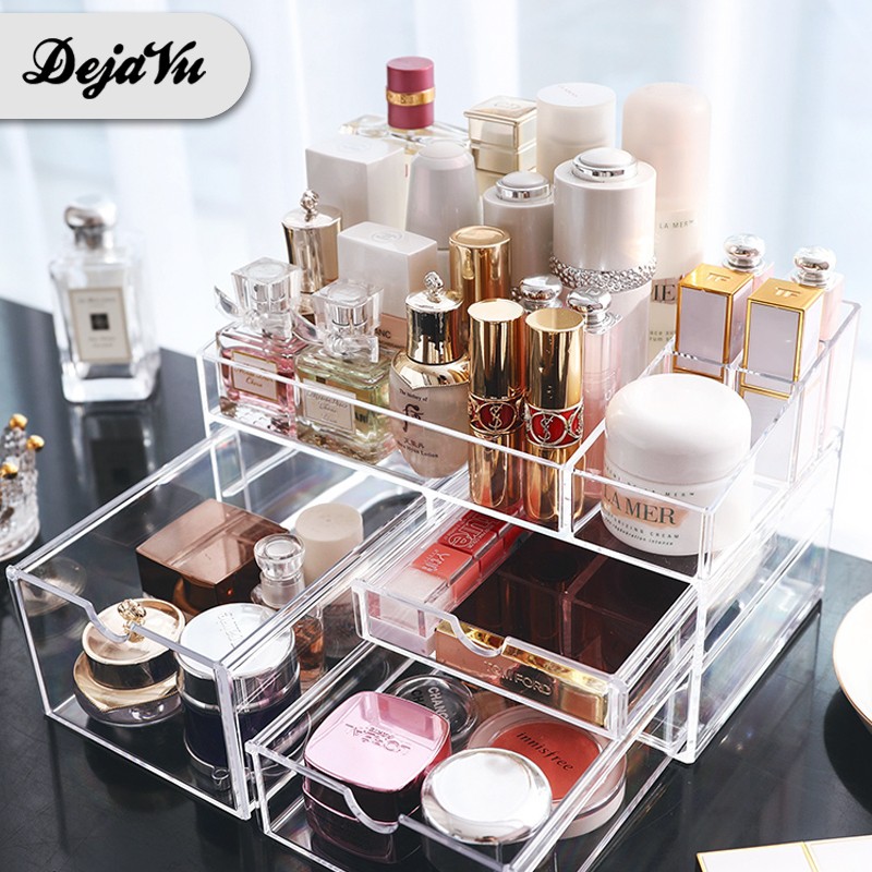 COD Dejavu Kotak Make Up Acrylic Rak Kosmetik Organizer COD Dejavu Kotak Make Up Acrylic Rak Kosmetik Organizer