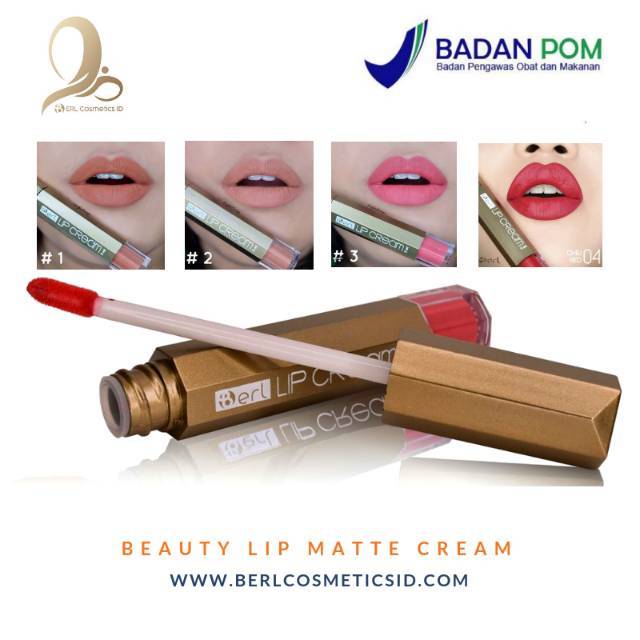 Jual ORIGINAL B ERL LIP MATTE CREAM TAHAN 12 JAM | Shopee Indonesia