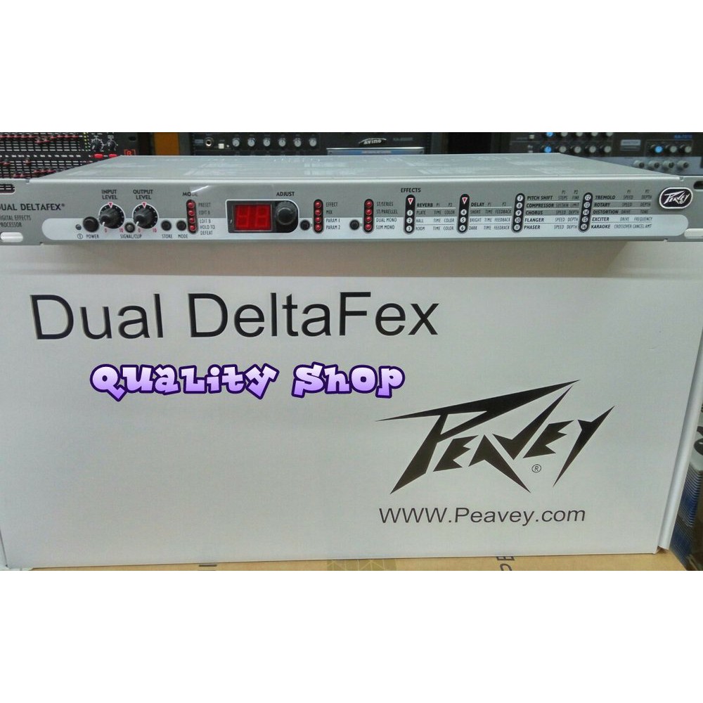 Asli  EFFECT VOCAL PEAVEY DUAL DELTAFEX ORIGINAL  Limited