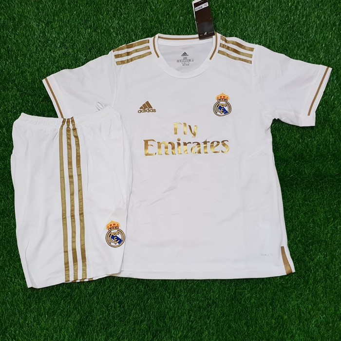 JERSEY REAL MADRID HOME KIDS/ANAK 2019/2020 GRADE ORI HS-233