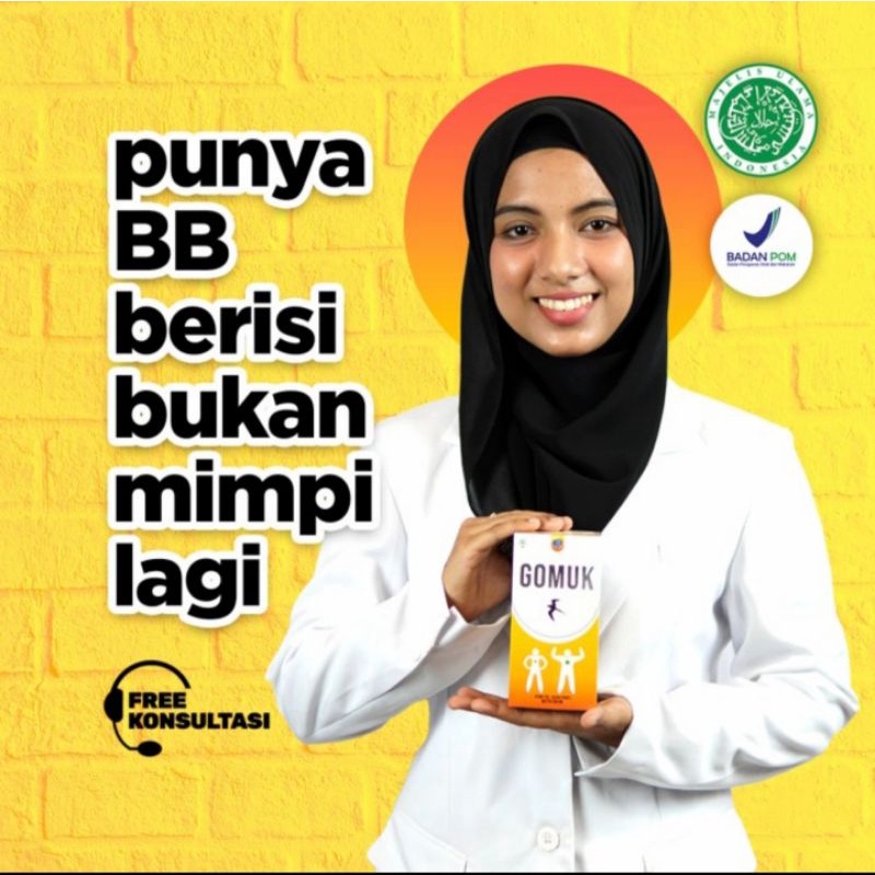 Madu GOMUK Madu Herbal Penggemuk Menambah Berat Badan Menambah Nafsu Makan