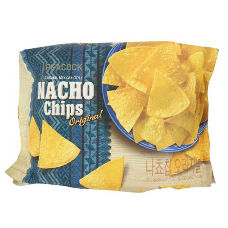 

PEACOCK NACHO CHIPS ORIGINAL 100GR