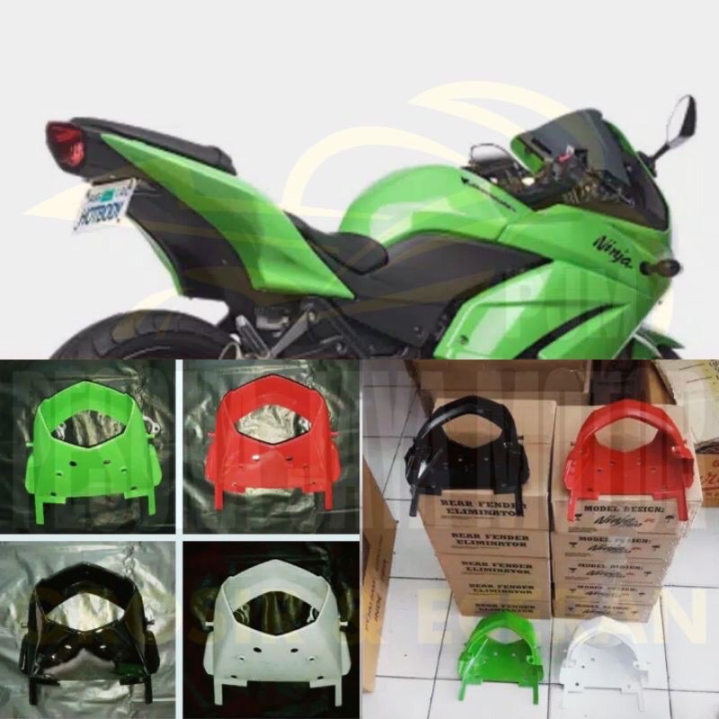 Undertail/Fender ninja 250 karbu plastik abs premium