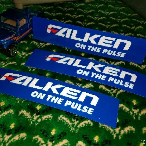 Stiker Ban Sticker Falken