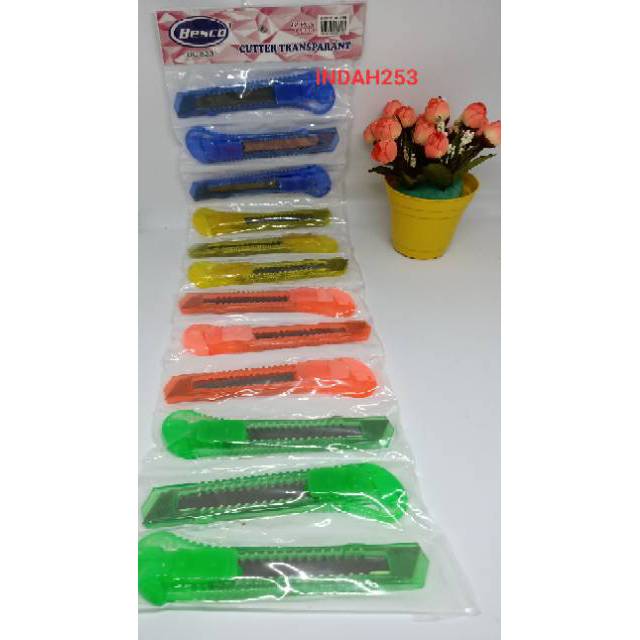 CUTTER RENCENG BESAR ISI 12 PCS MURAH