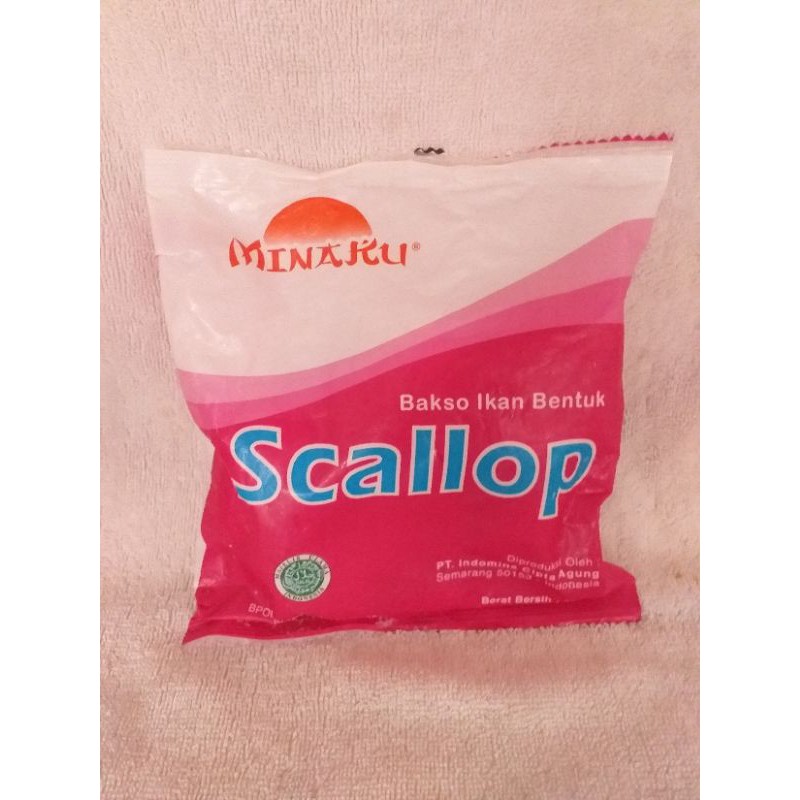 

MINAKU BAKSO IKAN BENTUK SCALLOP 200GR