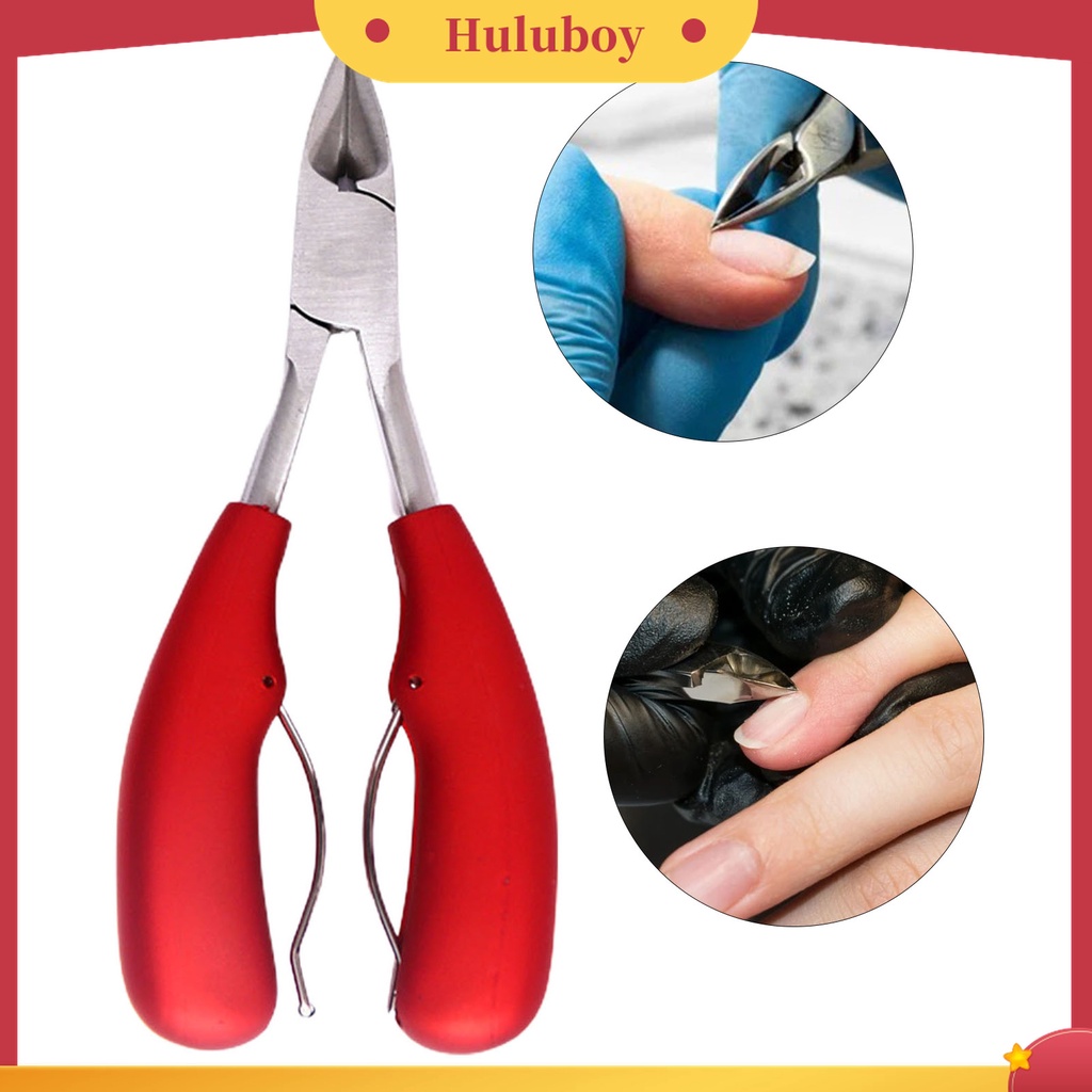 Huluboy Huluboy♡ Gunting Kuku Kaki Universal Bahan Stainless Steel Untuk Pedicure