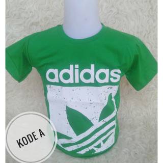  kaos anak warna hijau  Shopee Indonesia