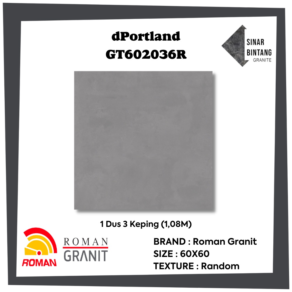 Granit 60 X 60 | Granit Lantai dPortland Series ROMAN GRANIT
