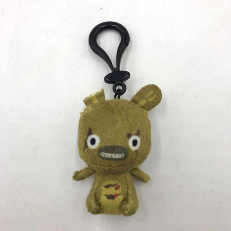 10cm FNAF Five Nights At Freddy's Security Breach Plush Pendent Keychain Mini Toys