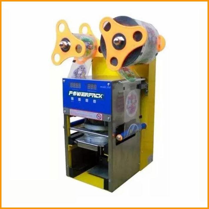 CUP SEALER MESIN PENYEGEL GELAS PLASTIK PRESS TUTUP GELAS PLASTIK F07 MURAH PUSAT MESIN SEMARANG