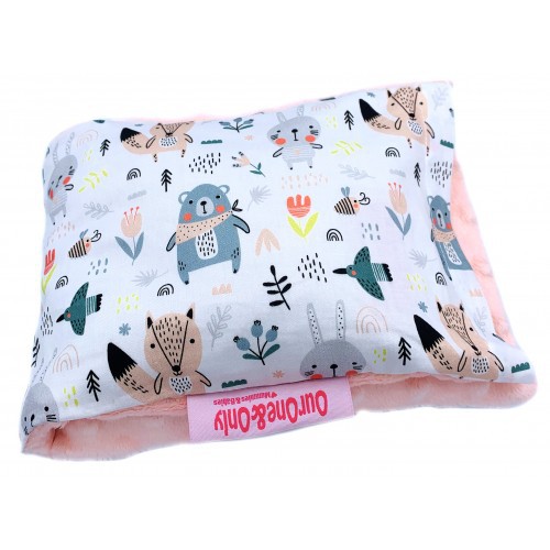 OurOne&amp;Only Cotton Minky Buckwheat Husk Pillow Long | Bantal Bayi