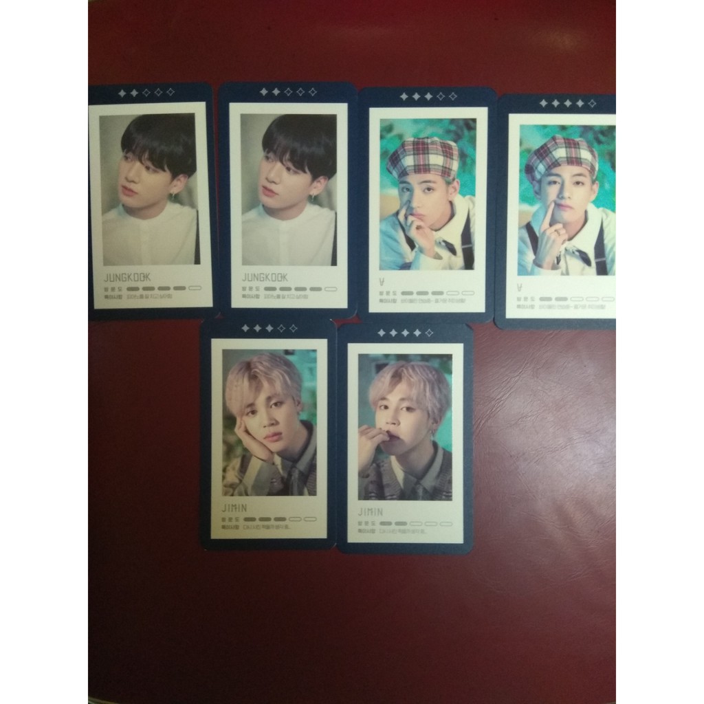 [READY STOCK] BTS 5TH MUSTER OFFICIAL MD GUESTBOOK CARD