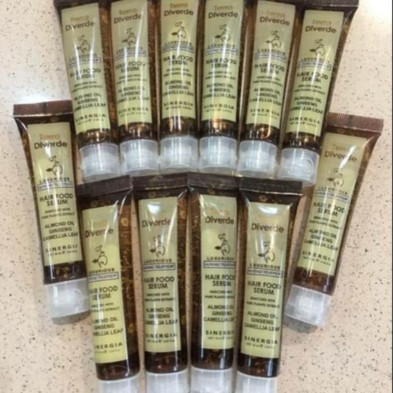 Ilvasto Terra Diverde Sinergia Hair Food Serum Rambut Almond Oil 16ml