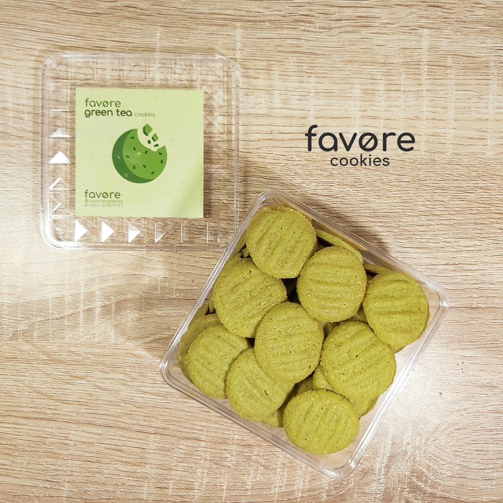 

Green Tea Cookies Kue Kering 200-220 gr