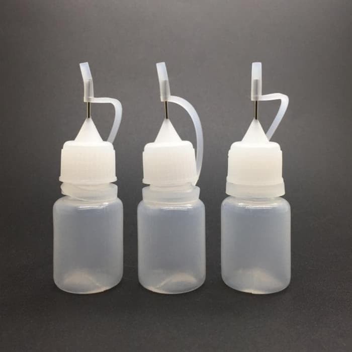 Dropper Bottles With Screw Metal Needle