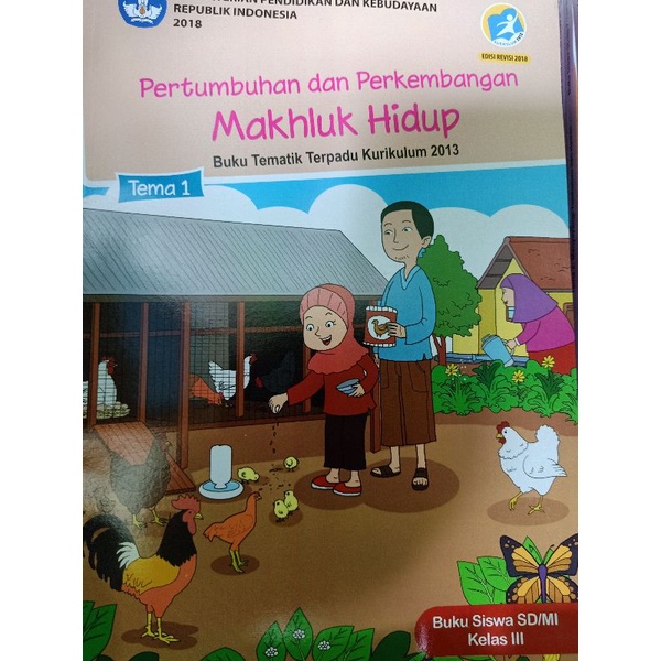 

buku paket SD tematik kelas 3 tema 1