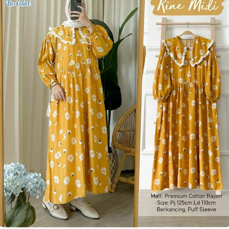 Nana Midi Dress / Arra Midi Dress / Rine Midi