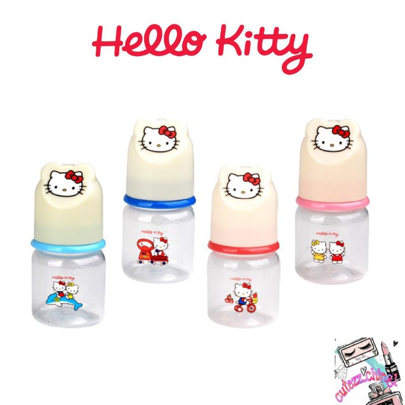 ☃Cutezz_Ching1☃Hello Kitty Regular Round Bottle Botol Susu Bayi Bunny