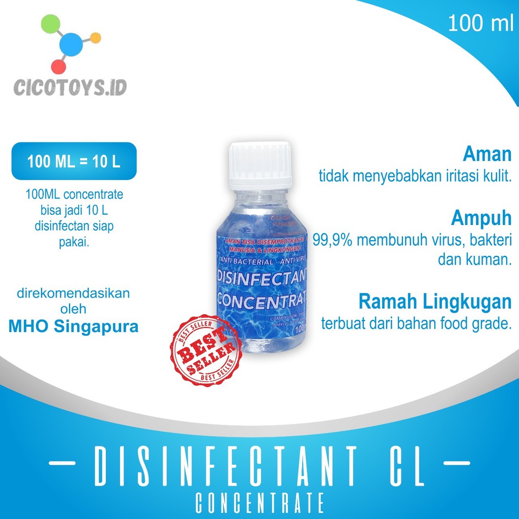 DISINFEKTAN KONSENTRAT - DISINFECTANT CONCENTRATE - CAIRAN DISINFEKTAN