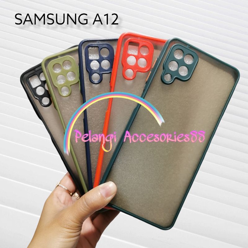 CASE SAMSUNG A12 / M12 SOFTCASE CASE DOVE CASE FULL COLOUR