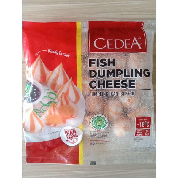 

Cedea Fish dumpling cheese 500gr