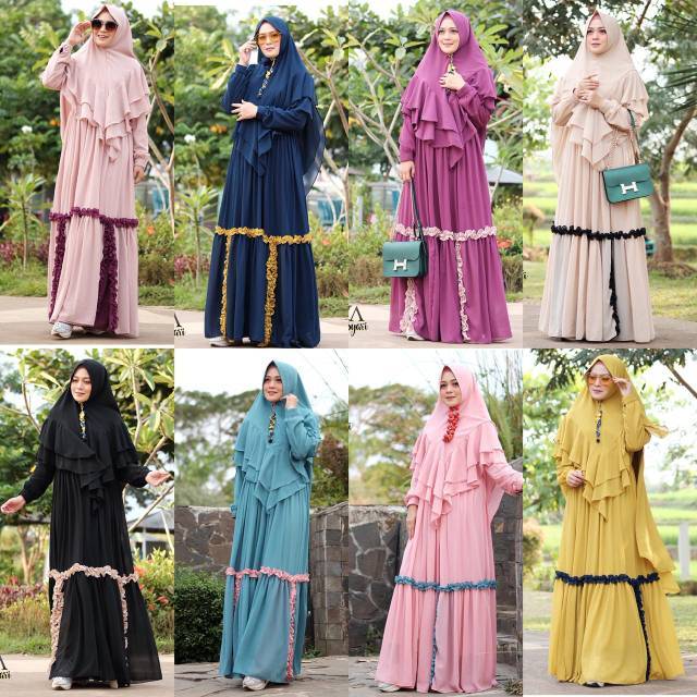 Qalisa syari original by kanaya / kanaya syar'i