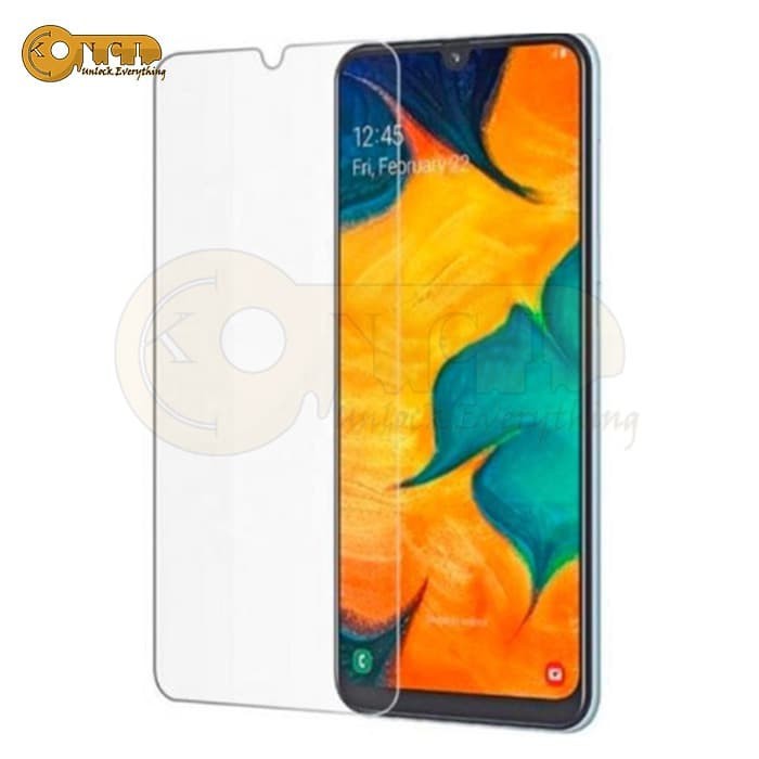 Tempered Glass Samsung Galaxy A20 Screen Guard Antigores Kaca Bening