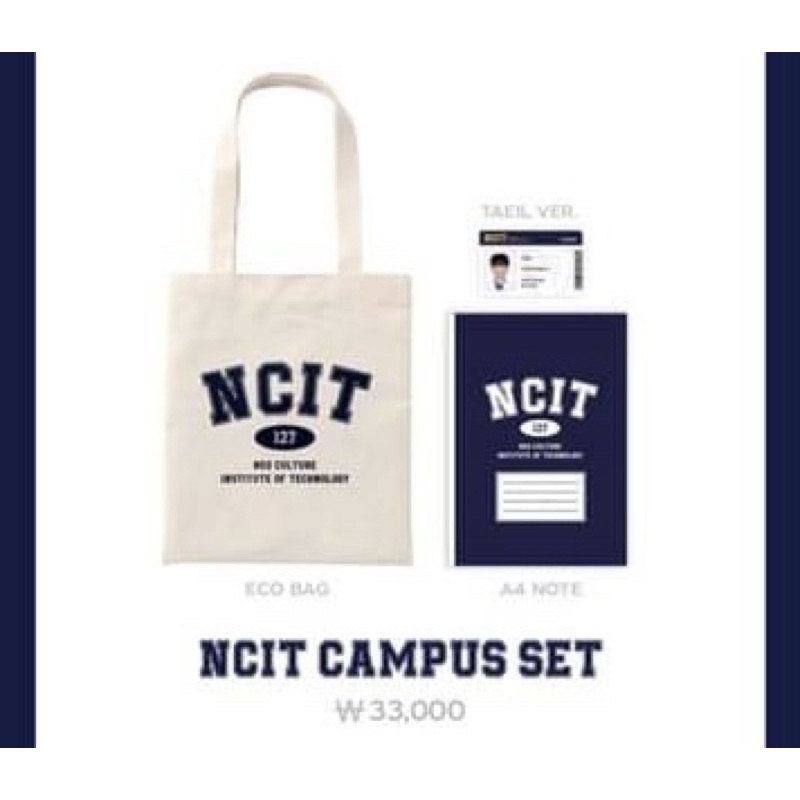 [PO] NCIT Official Merchandise • HOODIE & NCIT CAMPUS SET