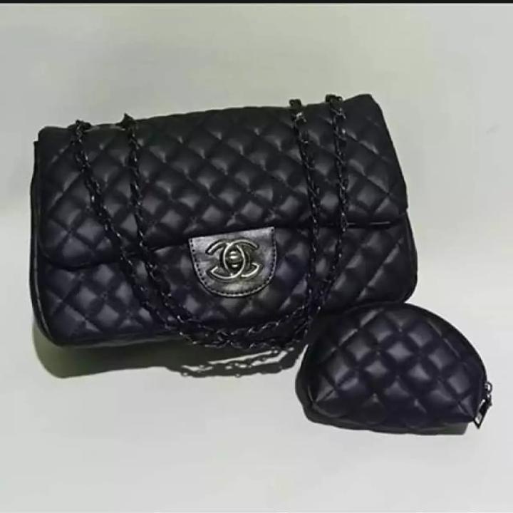 WALK TAS MAXI WANITA TALI RANTAI FREE POUCH TAS SELEMPANG WANITA