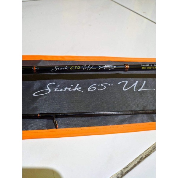 Joran Relix nusantara sisik 652 1-4lb second/bekas