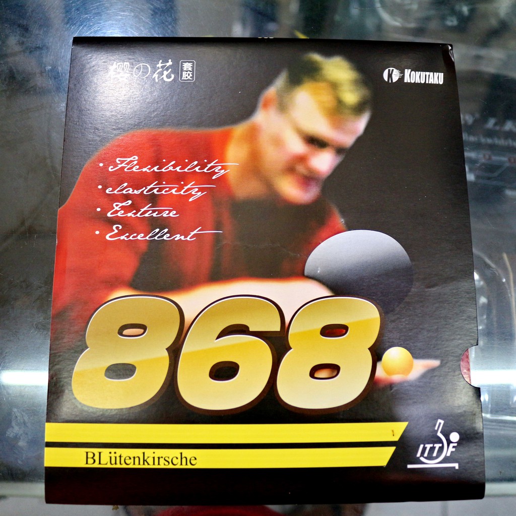 Karet Bet Pingpong Karet Bet Tenis Meja KOKUTAKU 868 ISI 2 Original