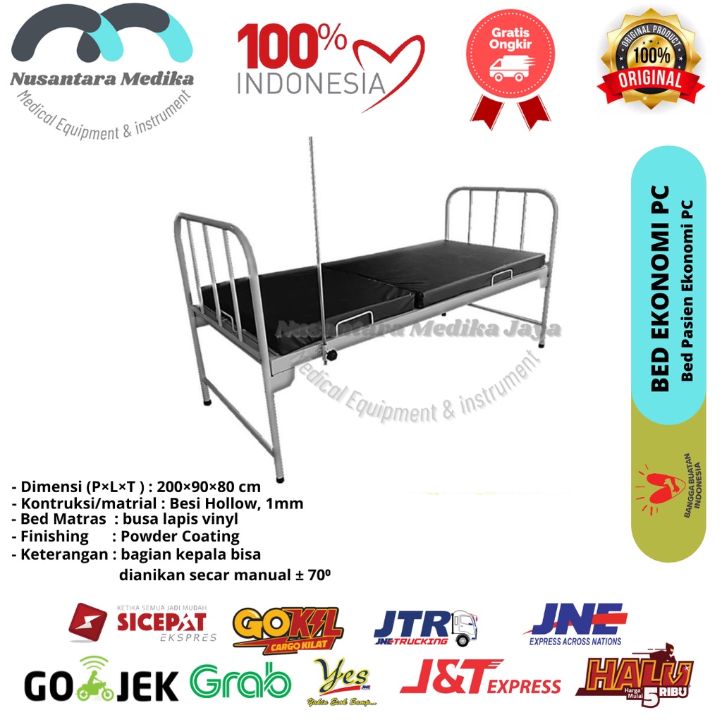 Bed Pasien Ekonomi PC Bed Pasien Murah