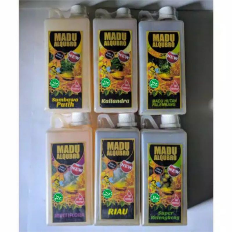 

Madu Asli Murni 100% Original - Madu Al Qubro Al-Qubro AlQubro 1 Kg Berbagai Macam Varian