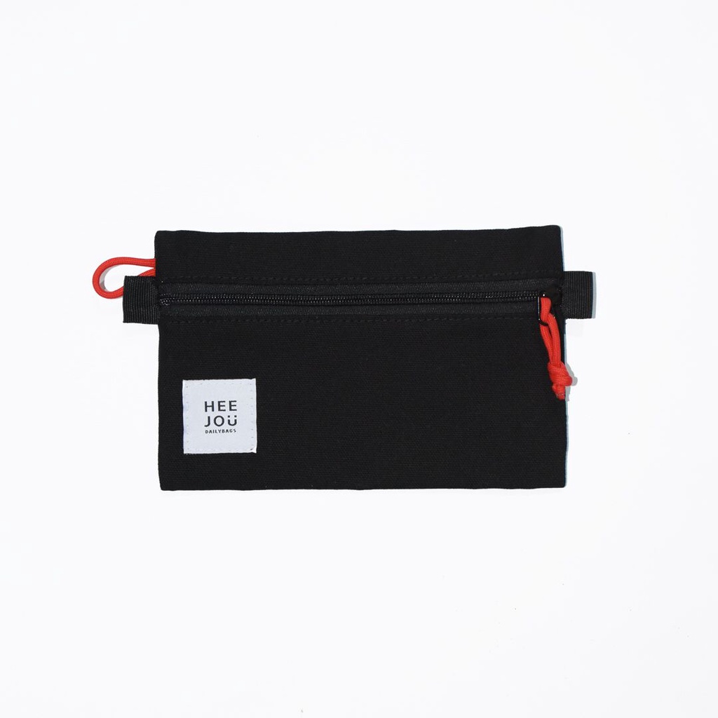 Tempat pensil kotak pensil pencil case tempat pensil anak laki laki perempuan kain kanvas polos kotak heejou