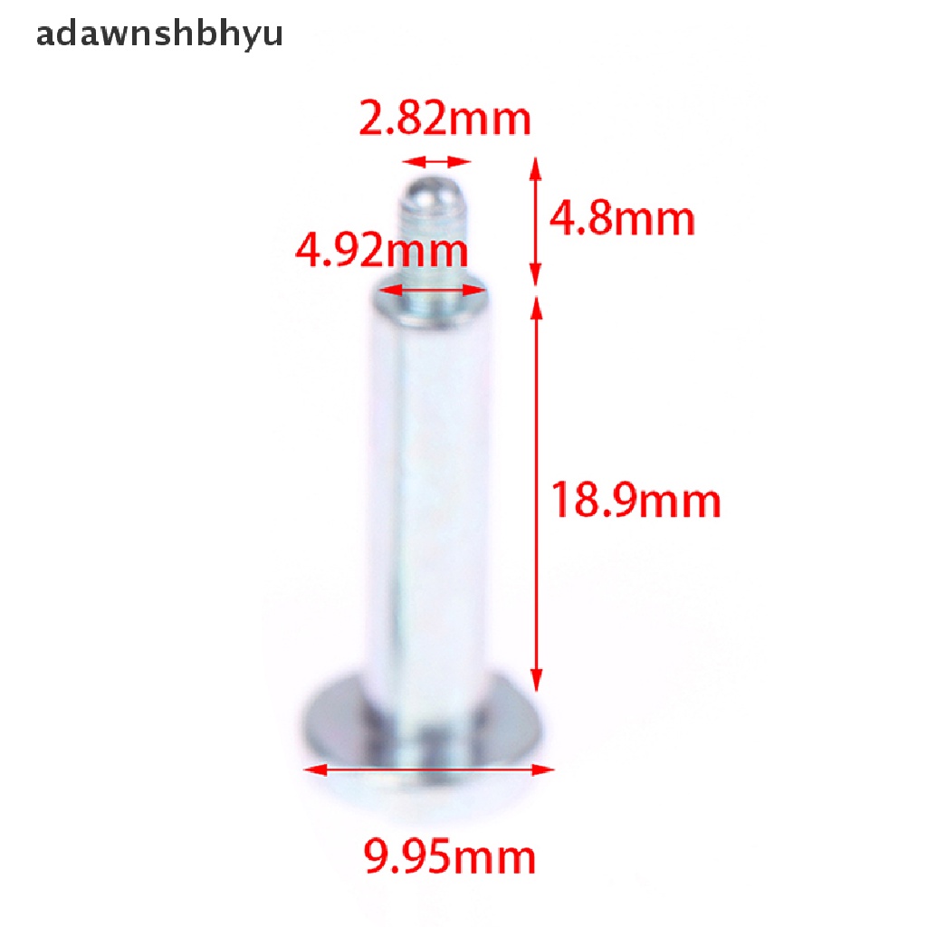 Adawnshbhyu 2Pcs PS5 Console Stand Holder Sekrup Bawah Untuk Bagian Perbaikan Stand Konsol PS5