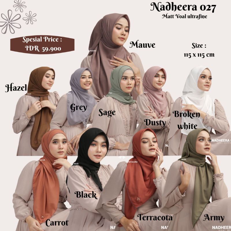 JILBAB N027 nadheera luxury