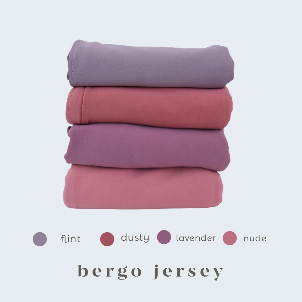 BERGO/ BERGO BAHAN JERSEY/ BERGO LENA / HIJAB INSTAN-1