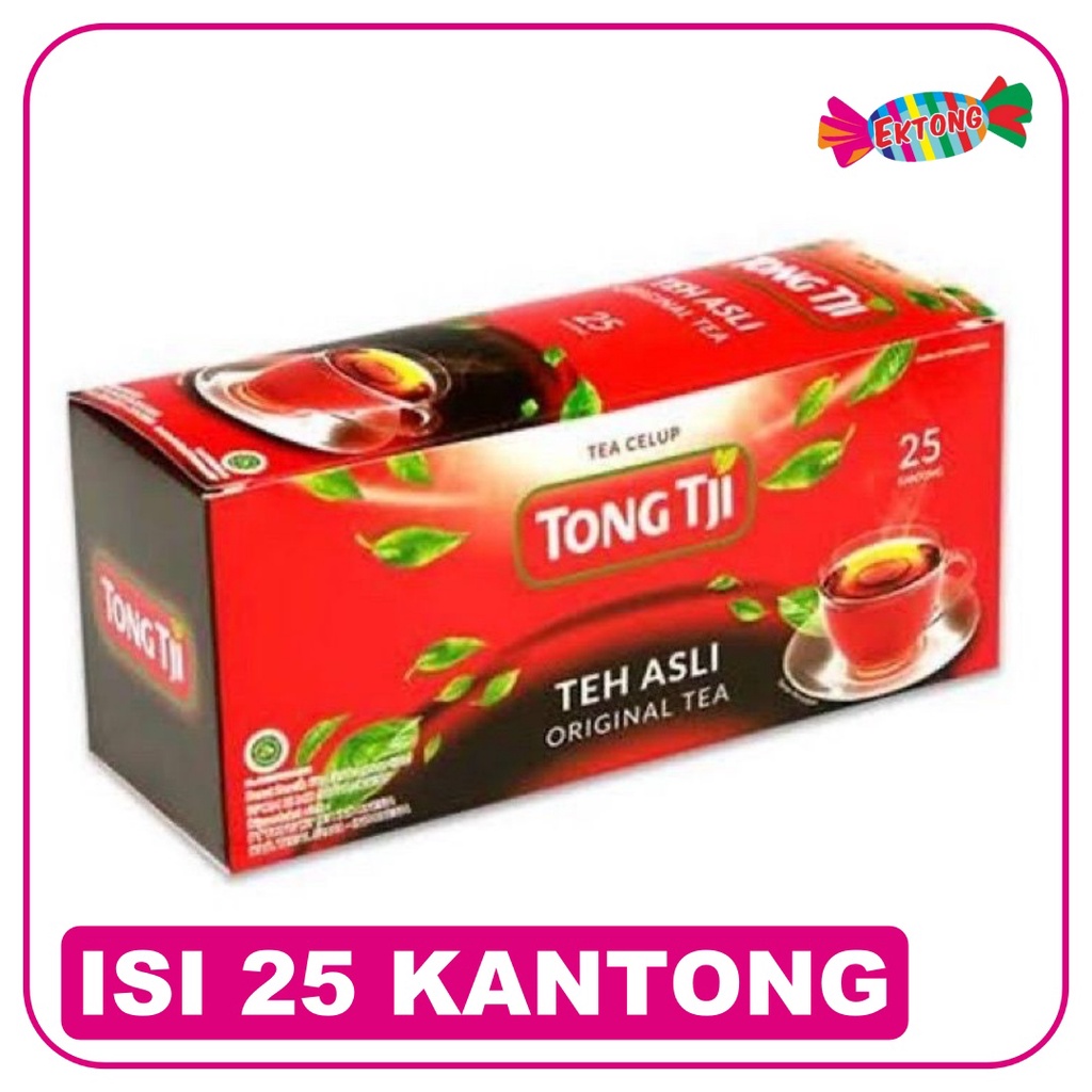 

TONG TJI ORIGINAL TEA / BLACK TEA 25 PCS