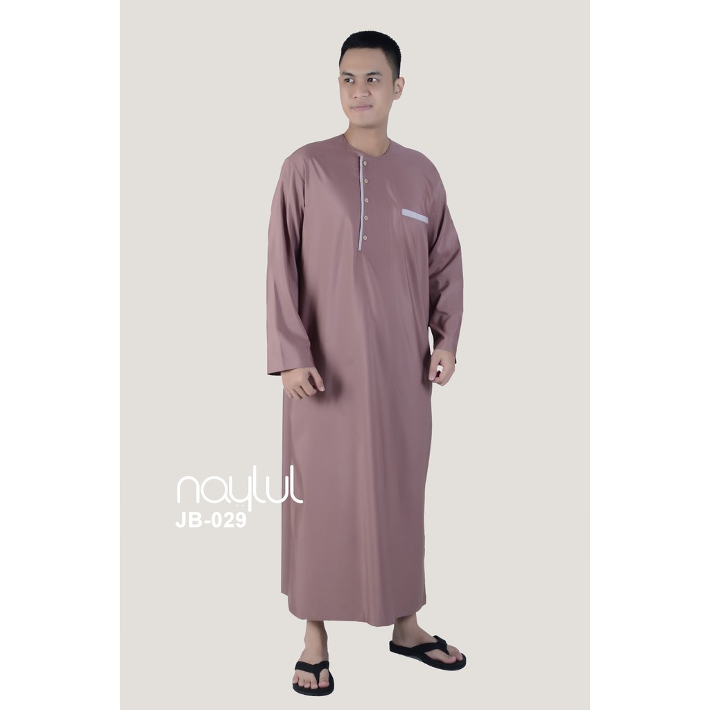 Gamis / Jubah Muslim Pria Modern Naylul JB029 - Baju Koko Muslim