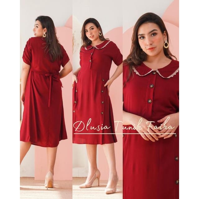 DLUSIA TUNIK FAIHA | DASTER ARAB RAYON | DASTER ARAB II DASTER KEKINIAN