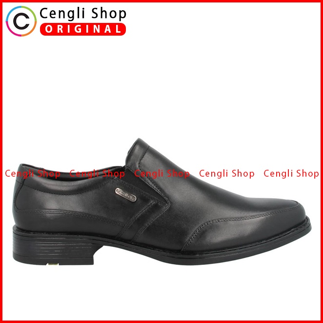 SEPATU FORMAL KULIT PAKALOLO PRIA ORIGINAL PANTOFEL ASLI HITAM PB29