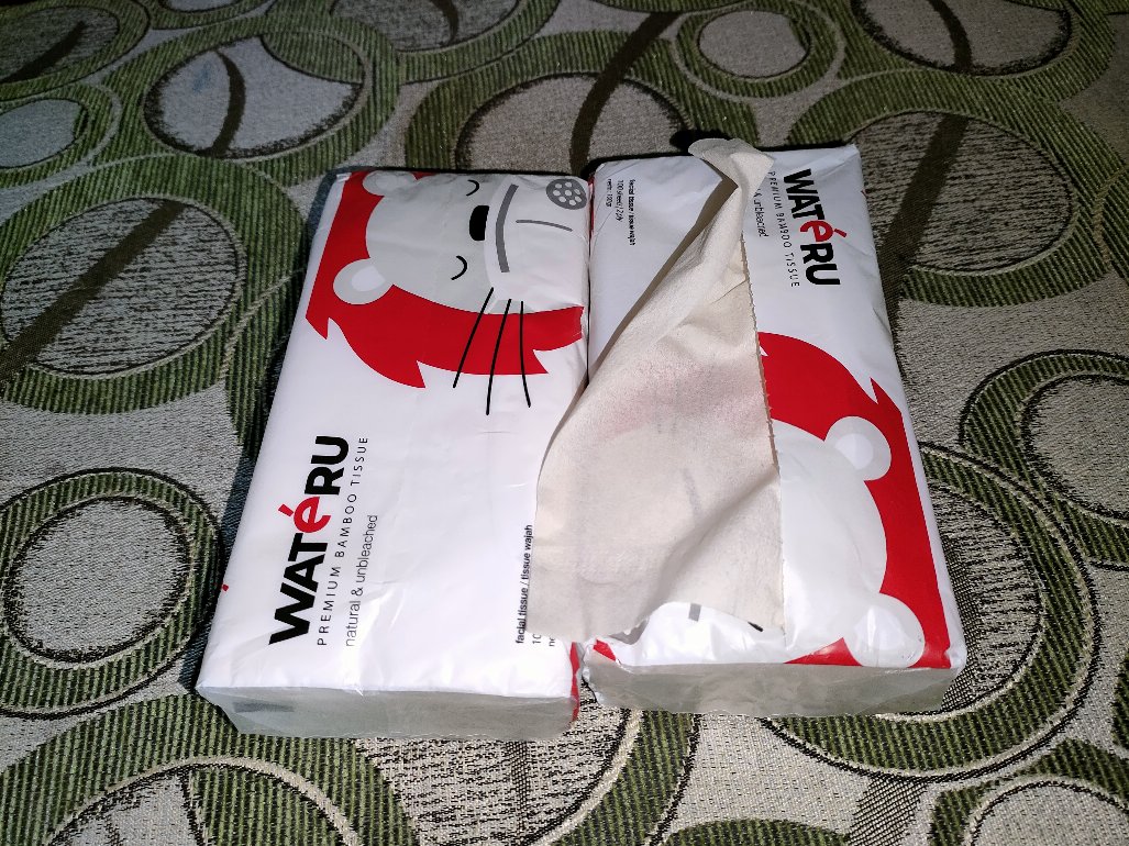 Wateru Premium Bamboo Tissue | Tisu Dapur Toilet Facial Pocket