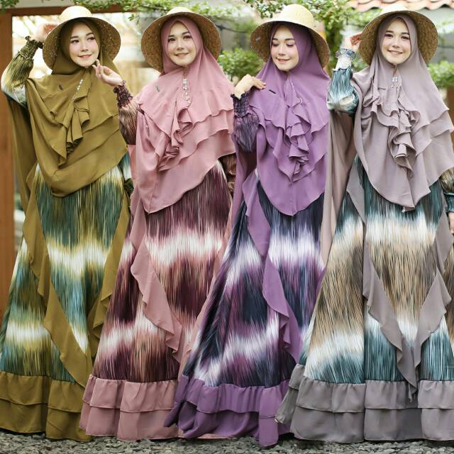 (COD) GAMIS HUMAIRA QUEEN / GAMIS ORI HUMAIRA / DRESS SYAR'I SET KHIMAR / FASHION SYAR'I MUSLIM