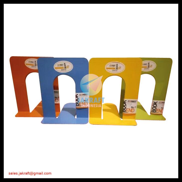 

Book End Warna No.7 Murah Stand Penahan Buku Tebal Kokoh Seperti Lion Kode 557