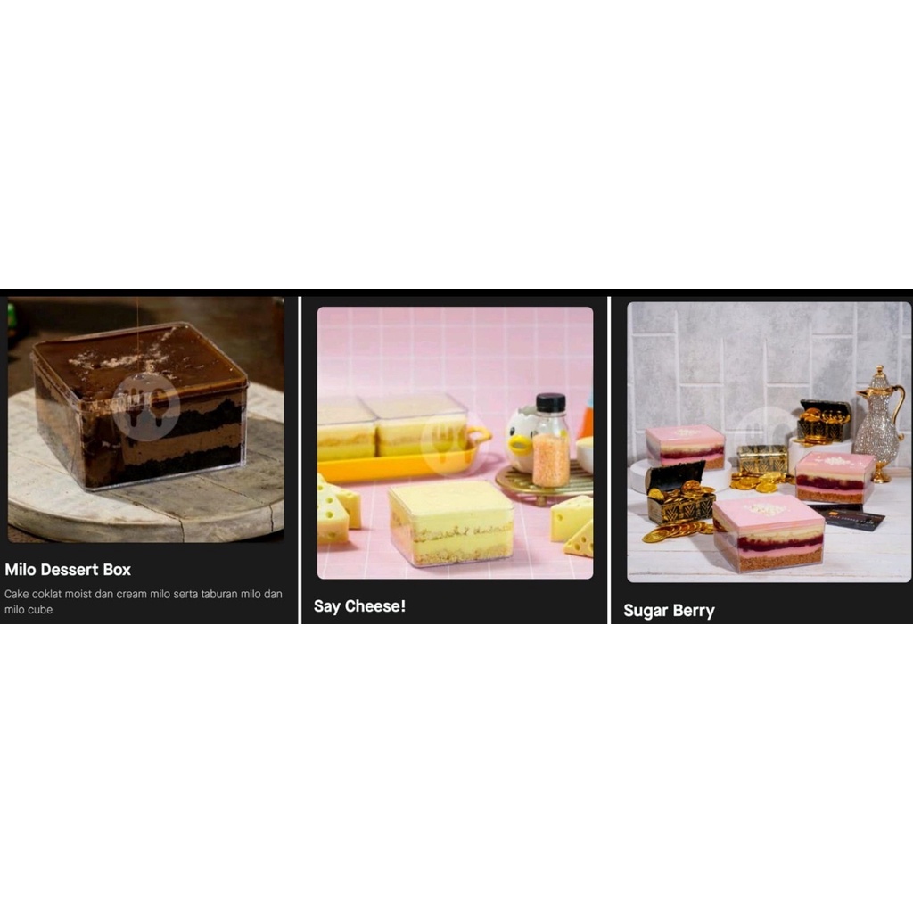 

Desert Box Free Thai tea Bittersweet By Najla