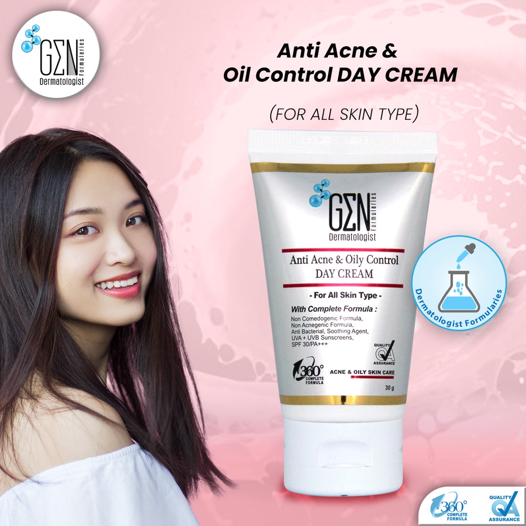 GEN Anti Acne &amp; Oily Control Day Cream