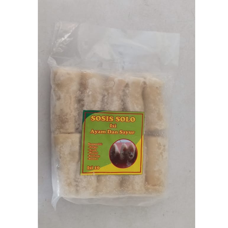 

Sosis Solo Ayam dan Sayur - FROZEN FOOD READY STOCK