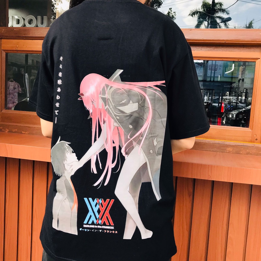 Tshirt Zero Two Darling in The Franxx Premium Unisex